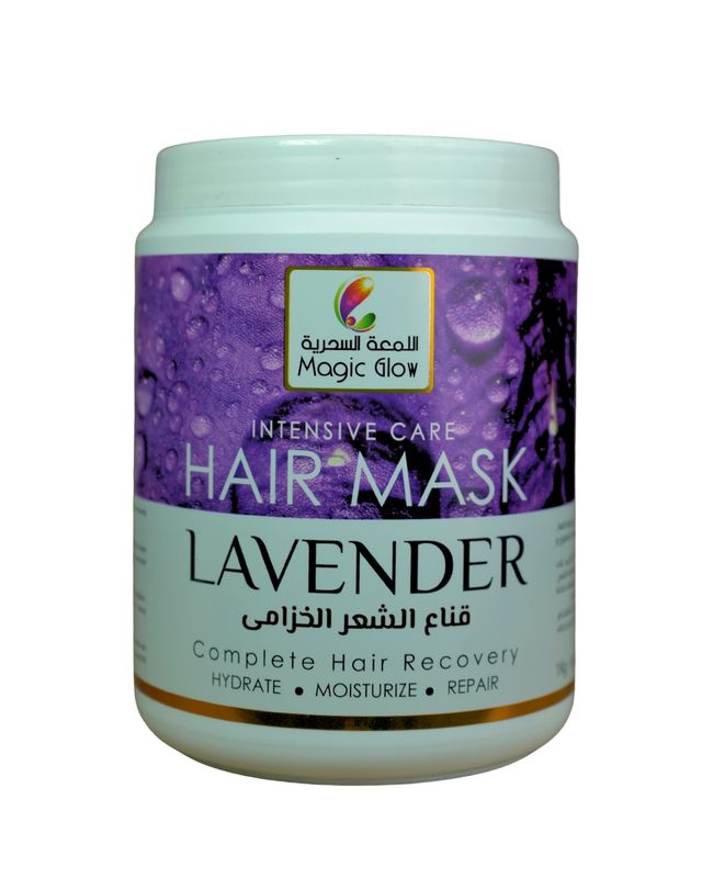 Magic Glow Lavender Intensive Care Hair Mask, Complete Hair Recovery Treatment, 1kg