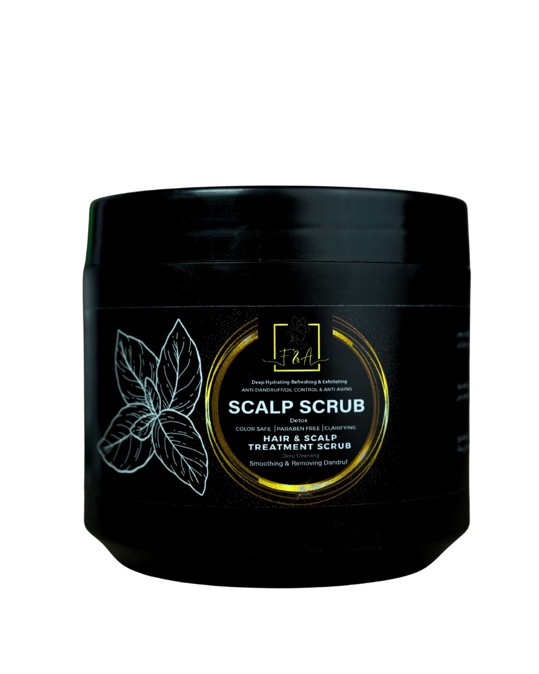 MAGIC GLOW Hair & Scalp Treatment Scrub, Deep Hydrating, Anti-Dandruff Control, Paraben Free