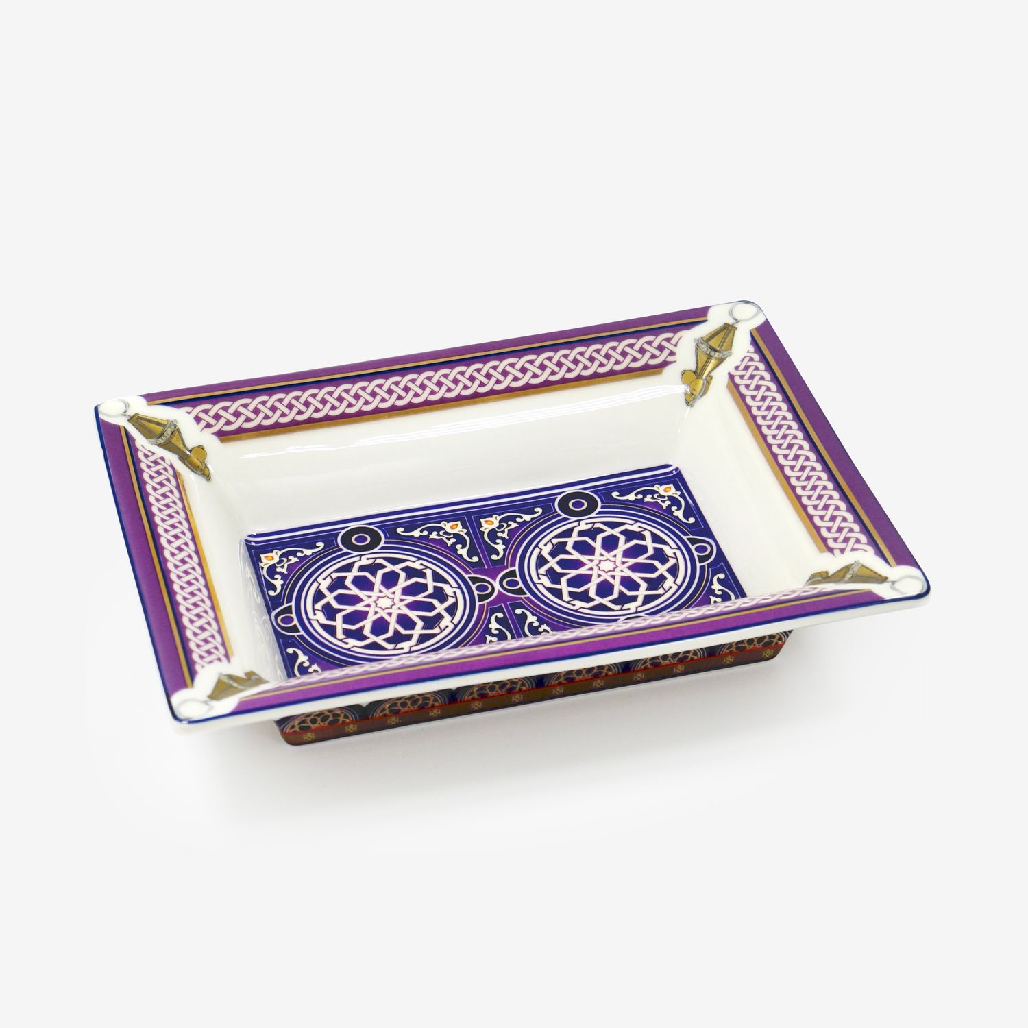 Decorative Tray - صينية بورسلان ديكور - D2