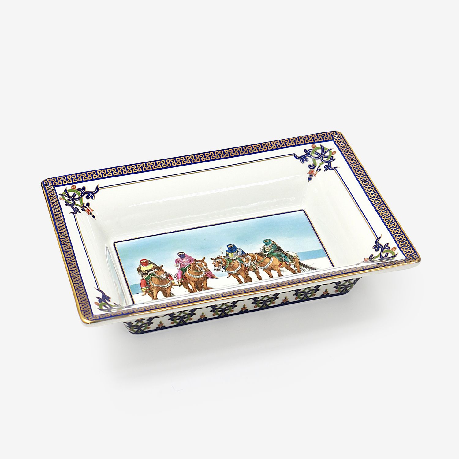 Decorative Tray - صينية بورسلان ديكور  - D1