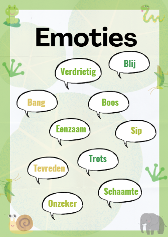 Emoties stotteren