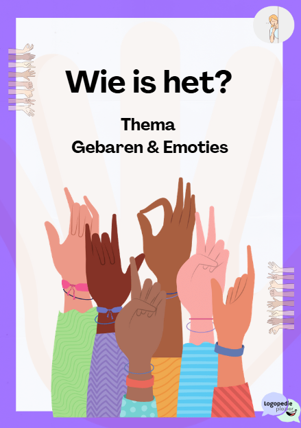 Wie is het - Gebaren en emoties