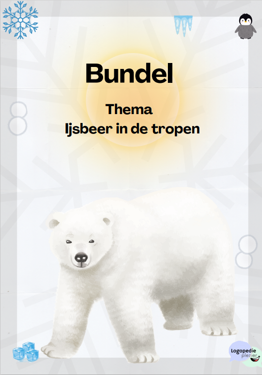 Bundel - Ijsbeer in de tropen inclusief boek.