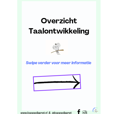 Overzicht Taalontwikkeling 2-3 jaar