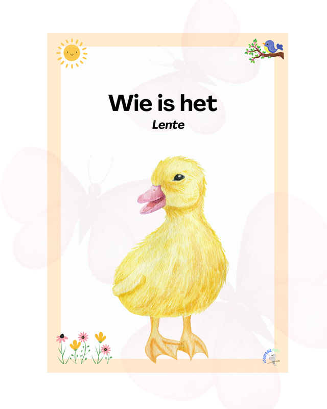 Wie is het - Lente