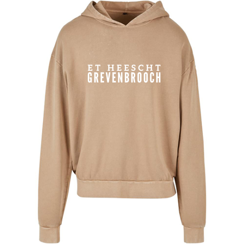Acid Washed Oversize Hoody