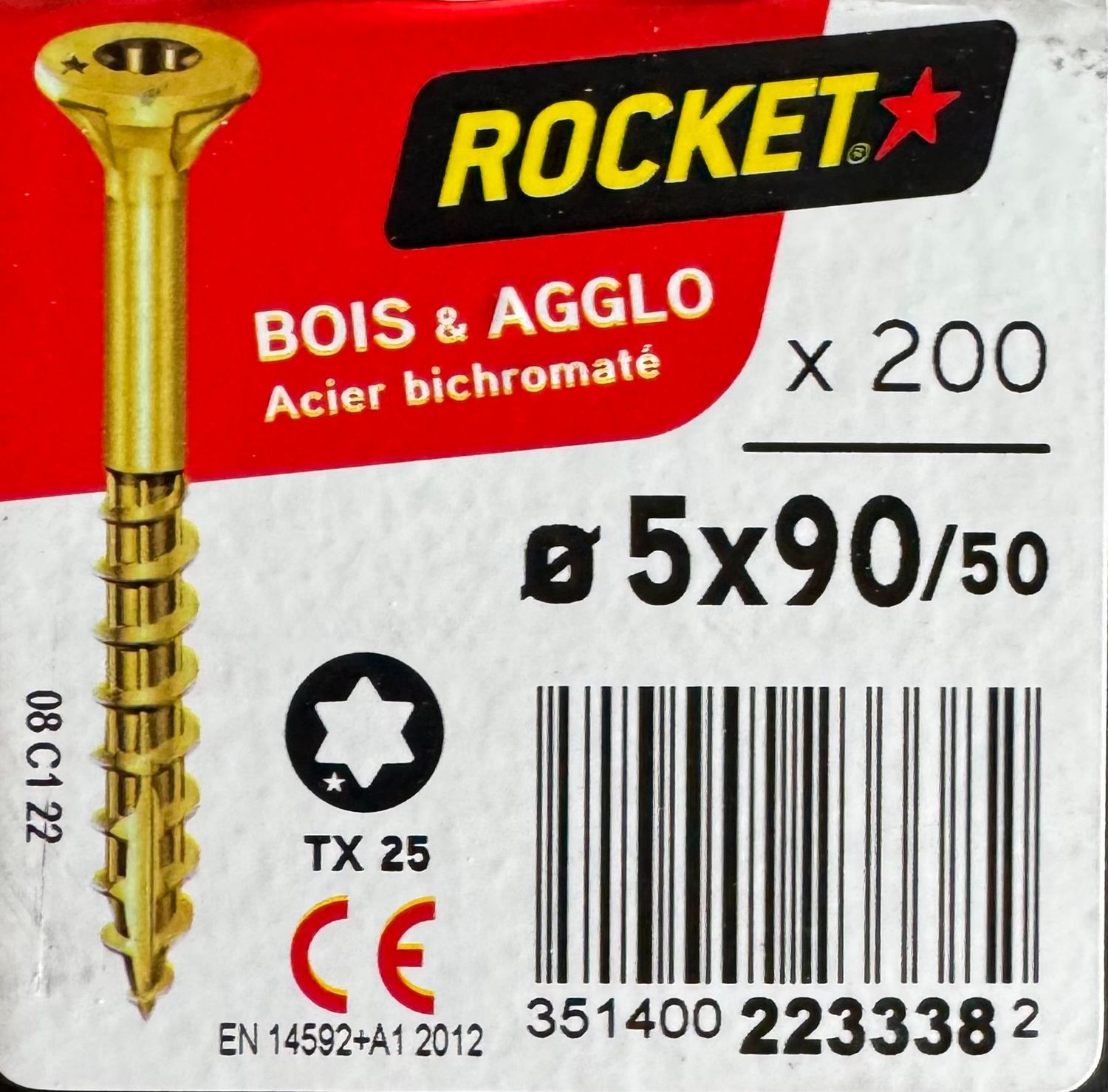 ROCKET - VBA TF - BIC - FP - 5X90/50 - Tx25 - BOITE DE 200