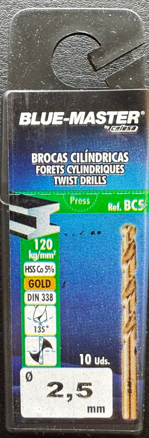 BLUE MASTER - FORET CO5% - 2.5 - BOITE DE 10