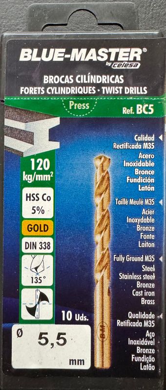 BLUE MASTER - FORET CO5% - 5.5 - BOITE DE 10