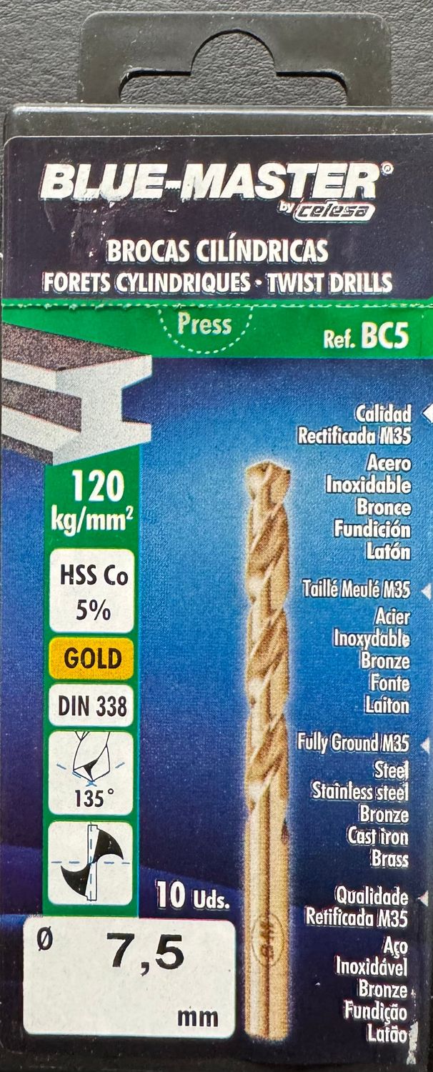 BLUE MASTER - FORET CO5% - 7.5 - BOITE DE 10
