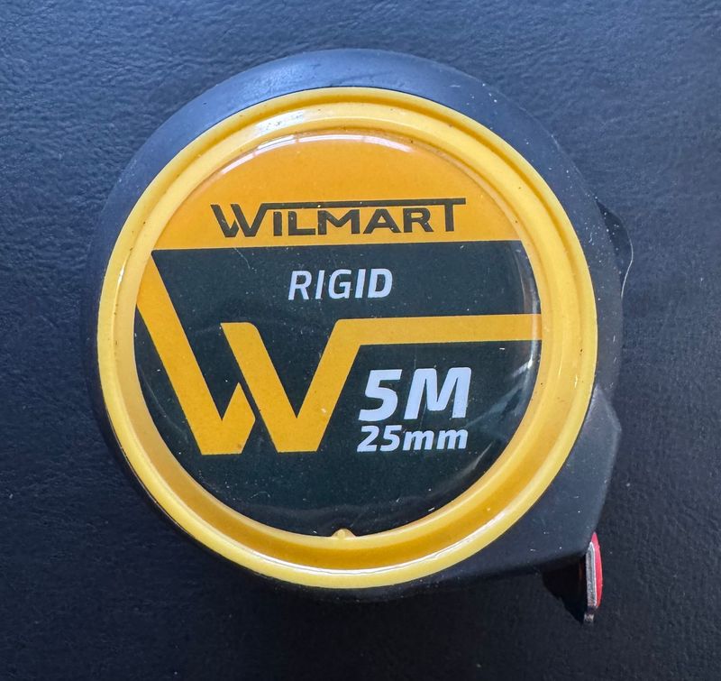 WILMART - METRE RUBAN 5M X 25mm - Magnétique