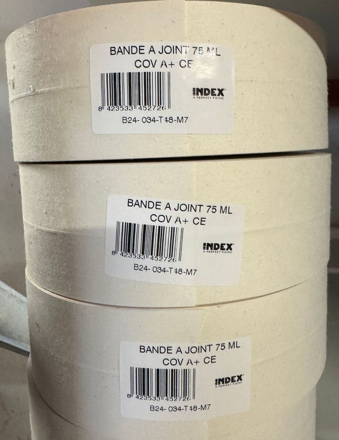 BANDE A JOINTS PLACO 75MX50MM