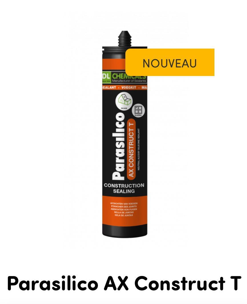 MASTIC SILICONE  - BLANC pur - ral9010 - 300ml