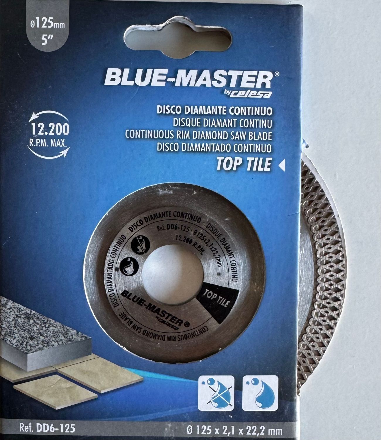 DISQUE DIAMANT SPECIAL CARRELAGE - 125mm