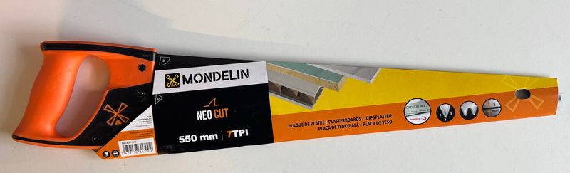 MONDELIN - SCIE A PLAQUE DE PLATRE 550MM  NEOCUT