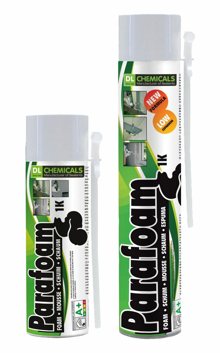 MOUSSE POLYURETHANE EXPANSIVE PARAFOAM 750ML