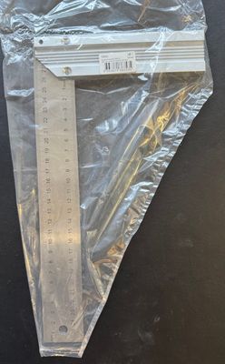 EQUERRE DE CHARPENTIER 300mm - LAME INOX EQUERRE DE CHARPENTIER 300mm - LAME INOX
