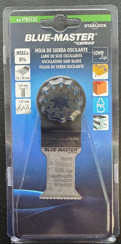 LAME STARLOCK POUR SCIE OSCILLANTE - MULTIFONCTIONS 35X50