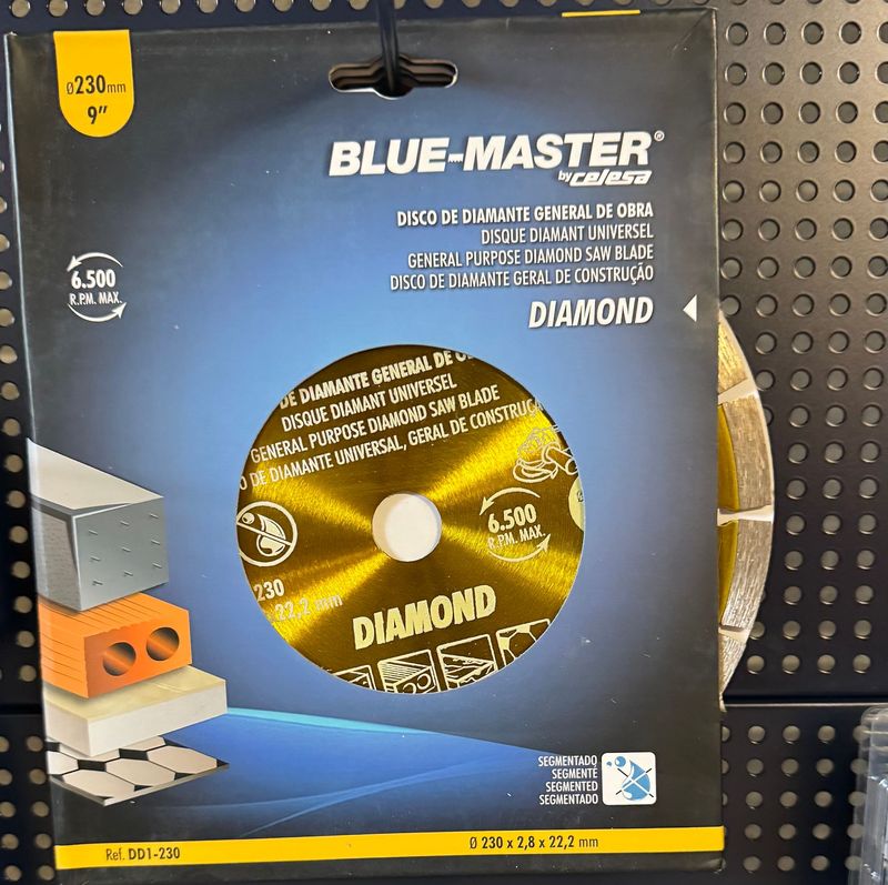 DISQUE DIAMANT A SEGMENT DIAM.230