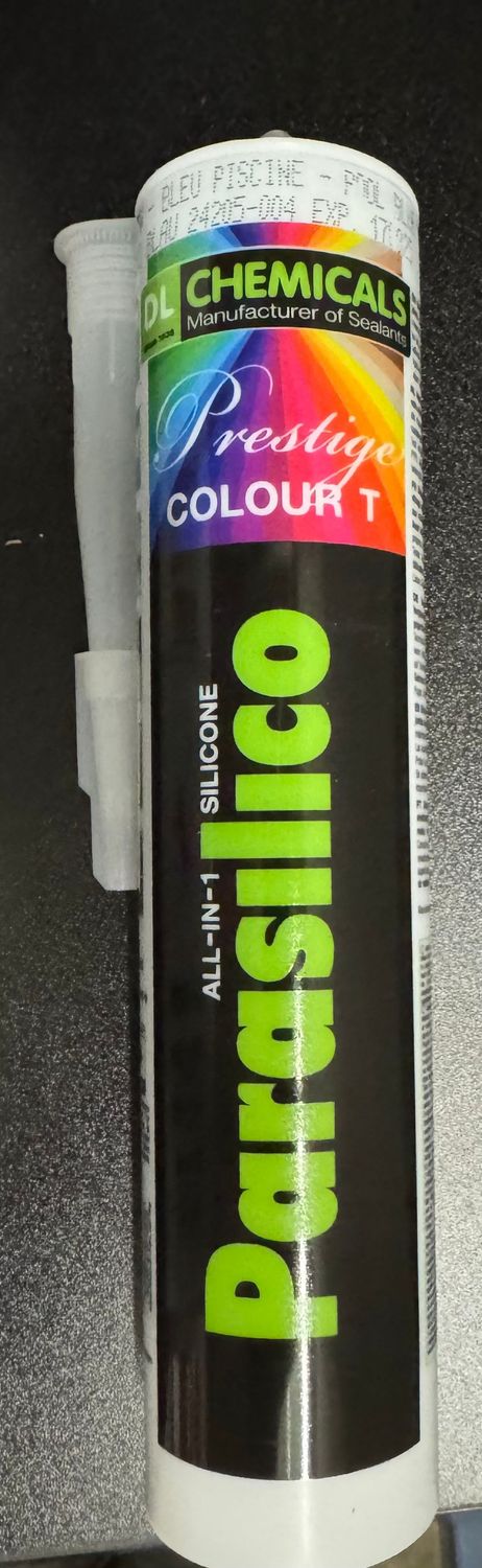 SILICONE SPECIAL PISCINE "BLEU PISCINE" 300ml