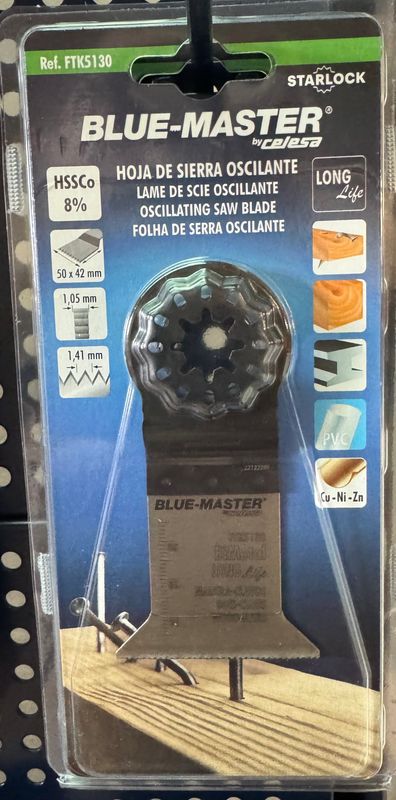 LAME STARLOCK POUR SCIE OSCILLANTE - MULTIFONCTIONS 50X42