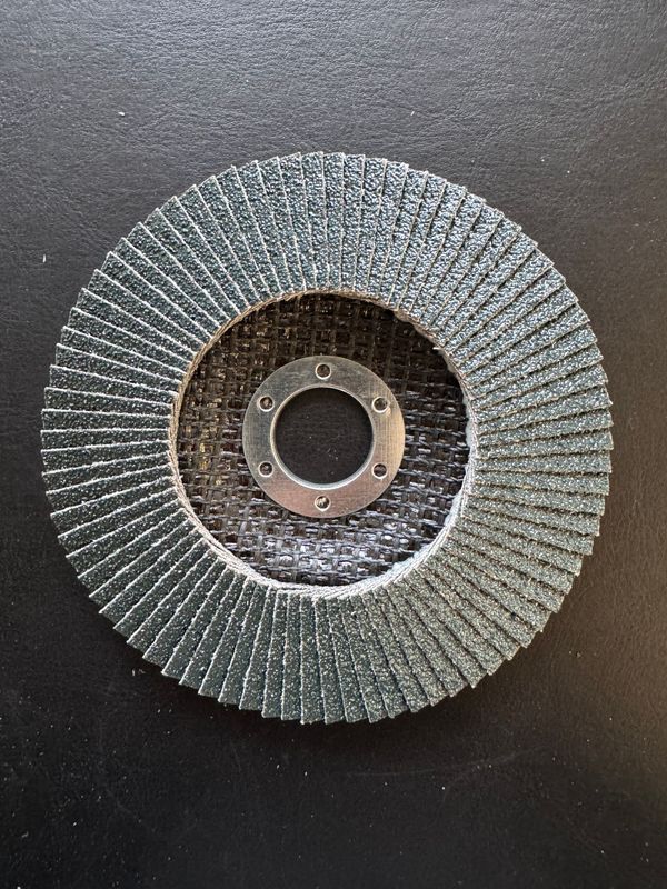 DISQUE A LAMELLES D.125 - ZIRCON - GRAIN DE 80 - BOITE DE 10