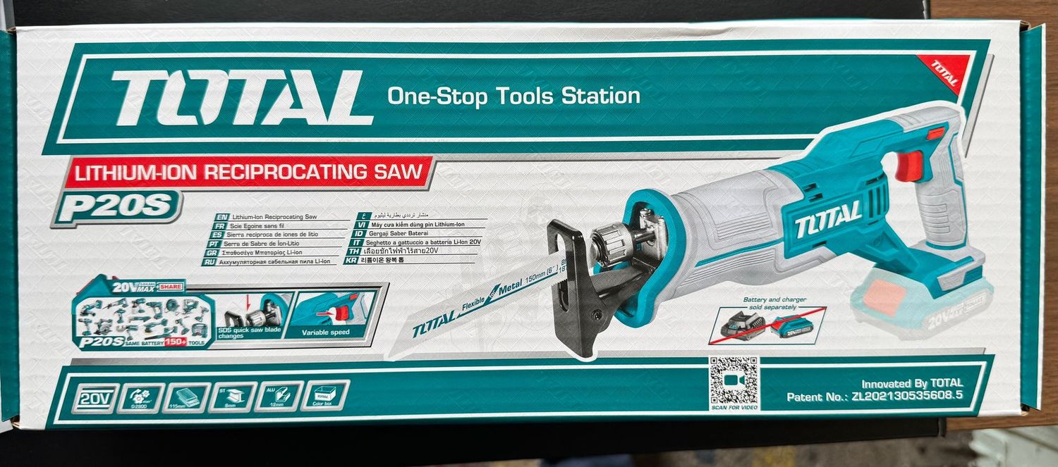 SCIE SABRE A BATTERIE 20V - LIVRE SANS BATTERIE