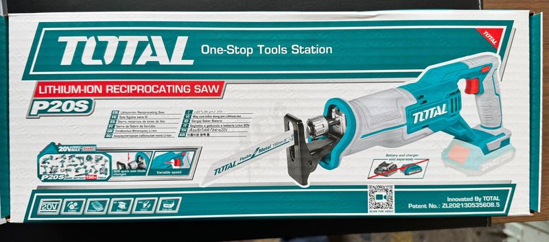SCIE SABRE A BATTERIE 20V - LIVRE SANS BATTERIE