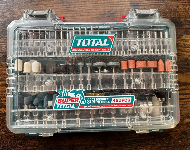 TOTAL - COFFRET DE 420 PIECES POUR PORTE-OUTIL TOTAL