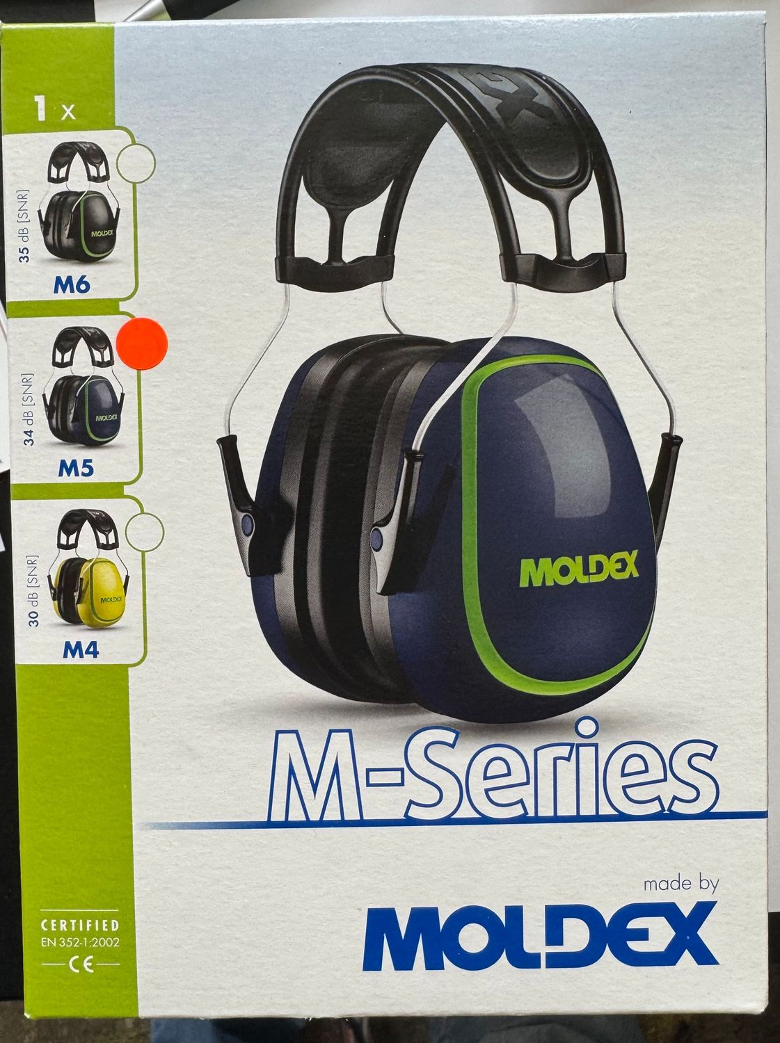CASQUE ANTI-BRUIT MOLDEX