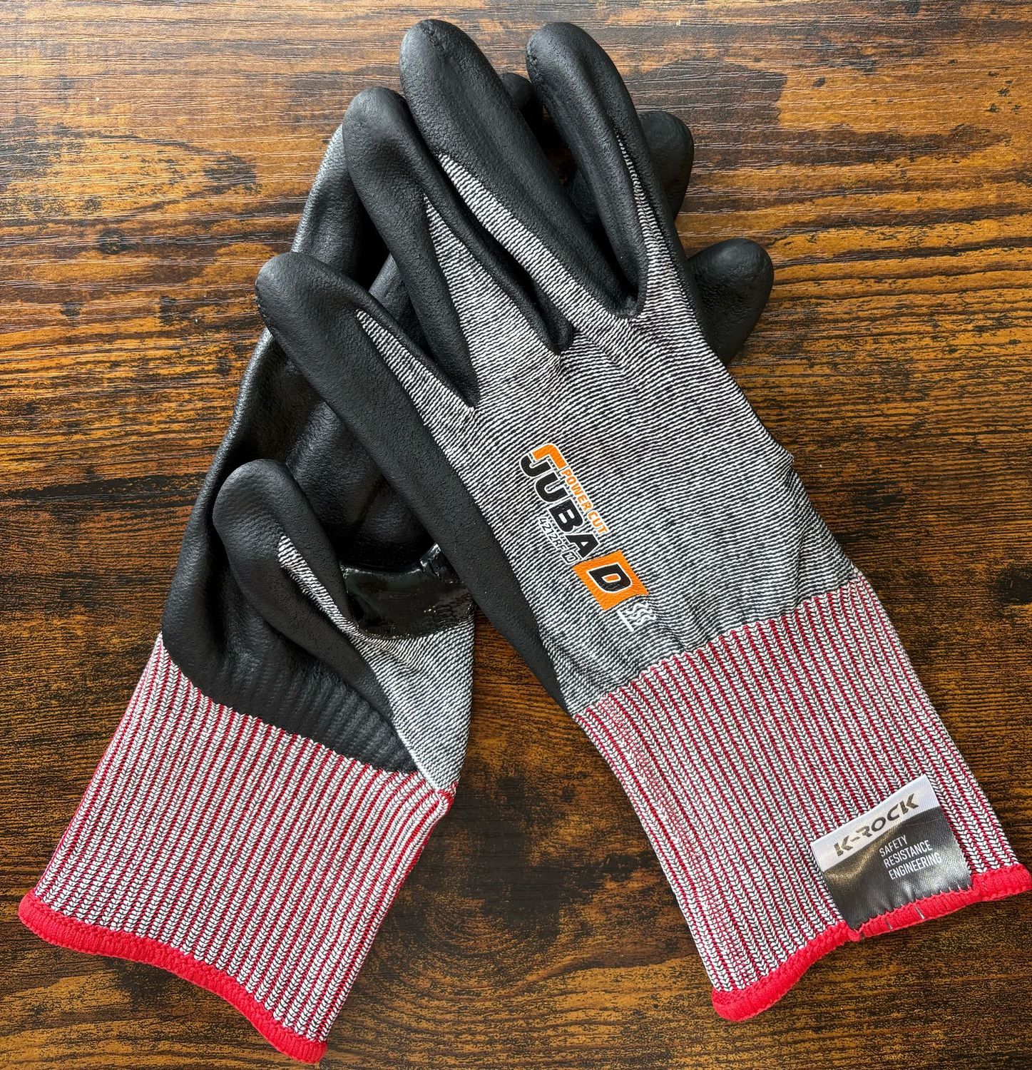 JUBA - GANTS FIBRE K-ROCK FIBRE DE VERRE/ENDUIT PU - POWER CUT - T10