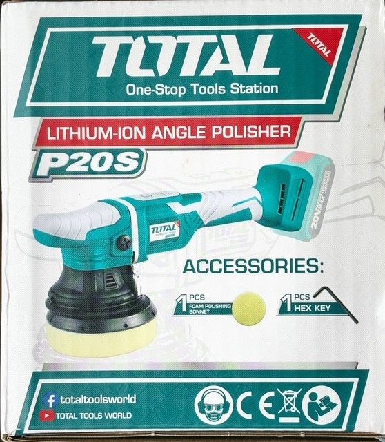 TOTAL - POLISSEUR A BATTERIE 20V