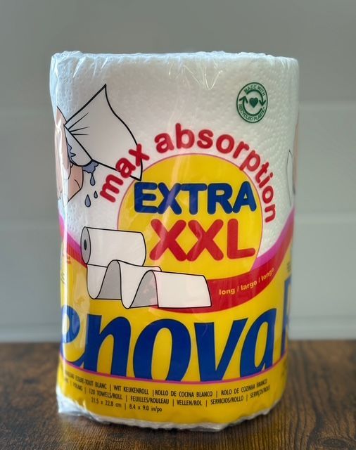 ESSUIE TOUT BLANC XXL - 120 FEUILLES