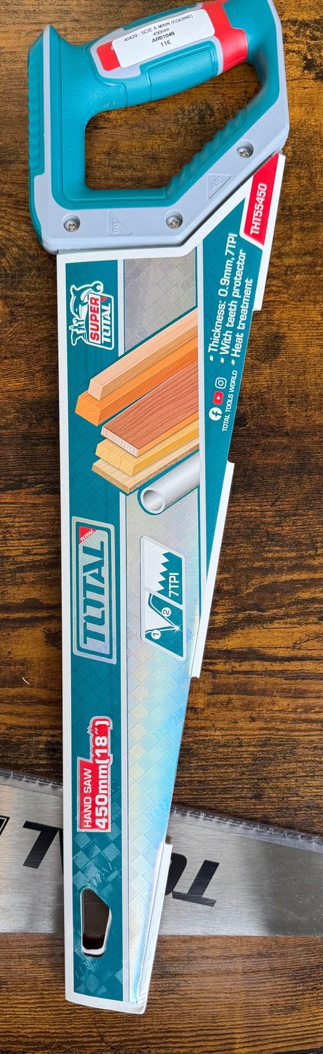 TOTAL - SCIE A MAIN (EGOINE) 450mm