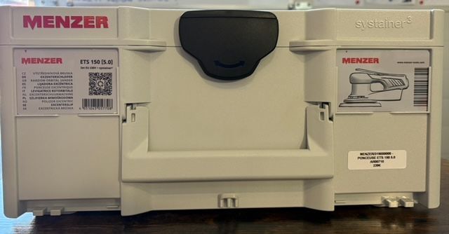 PONCEUSE ORBITALE "MENZER" 125mm et 5 de débattement