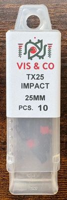 EMBOUT DE VISSAGE "IMPACT" TORX 25