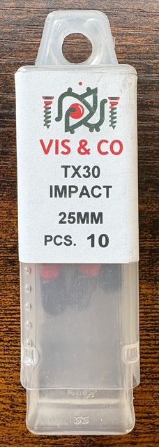 EMBOUT DE VISSAGE "IMPACT" TORX 30