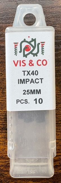 EMBOUT DE VISSAGE "IMPACT" TORX 40