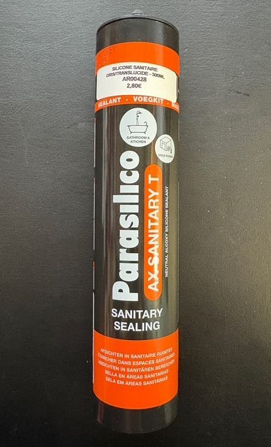 SILICONE SANITAIRE GRIS/TRANSLUCIDE - 300ml