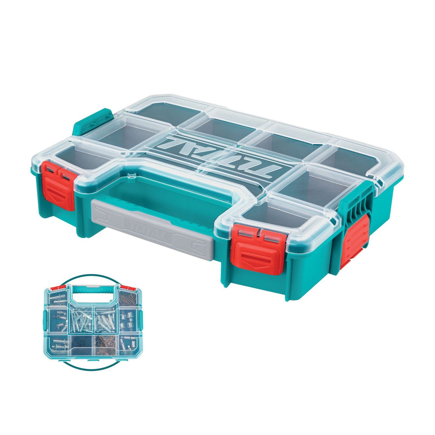 TOTAL - BOÎTIER EMPILABLE PLASTIQUE