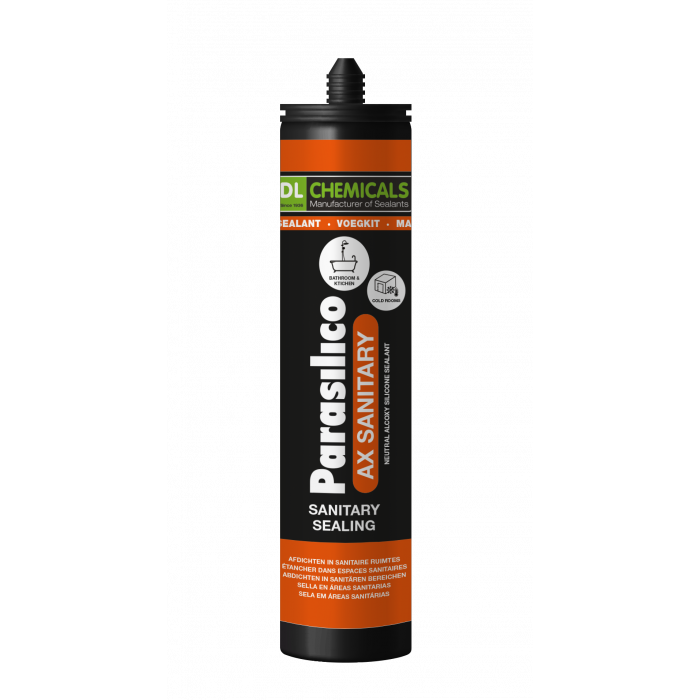 MASTIC SILICONE SANITAIRE - BLANC PUR - RAL 9010 - 300ML