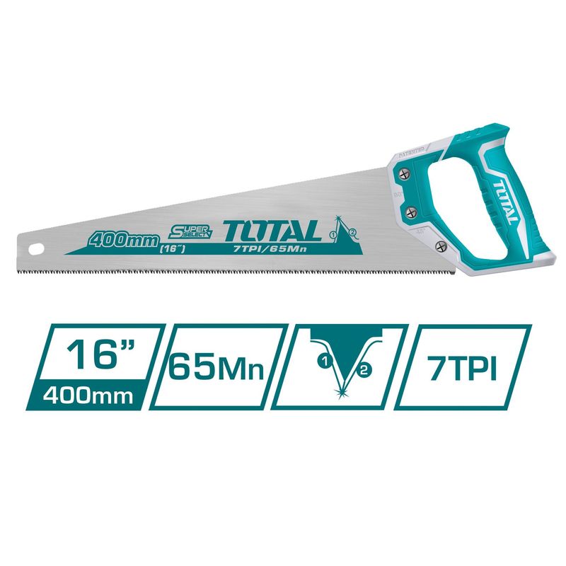 TOTAL - SCIE A MAIN (EGOINE) 450mm
