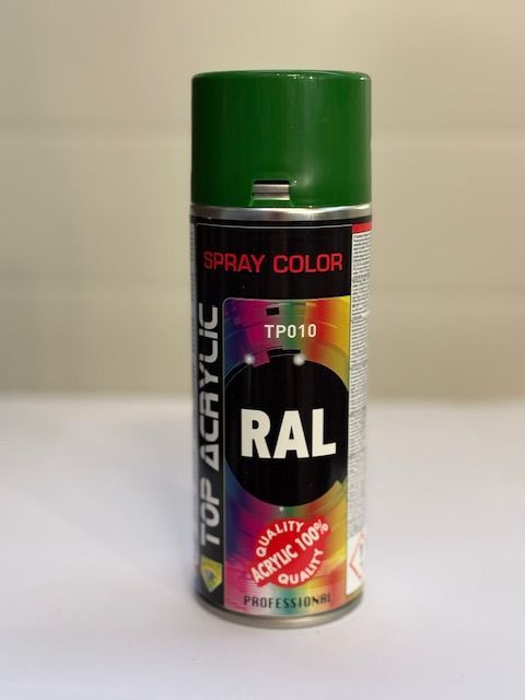 Spray peinture 100% acrylique 400ml - RAL6002 - Vert printemps Spray peinture 100% acrylique 400ml - RAL6002 - Vert printemps