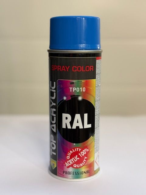 Spray peinture 100% acrylique 400ml - RAL5015 - Bleu ciel