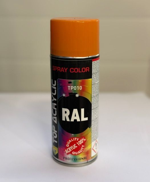 Spray peinture 100% acrylique 400ml - RAL2011 - Orange foncé Spray peinture 100% acrylique 400ml - RAL2011 - Orange foncé