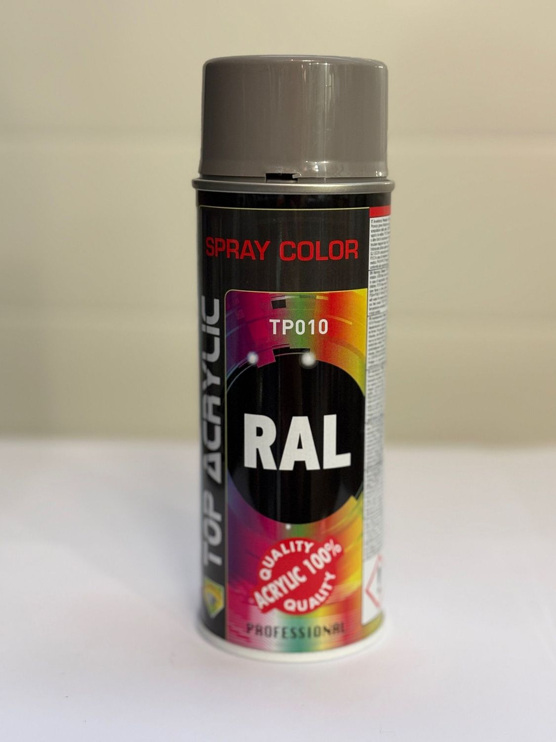 Spray peinture 100% acrylique 400ml - RAL7040 - Gris fenêtre Spray peinture 100% acrylique 400ml - RAL7040 - Gris fenêtre