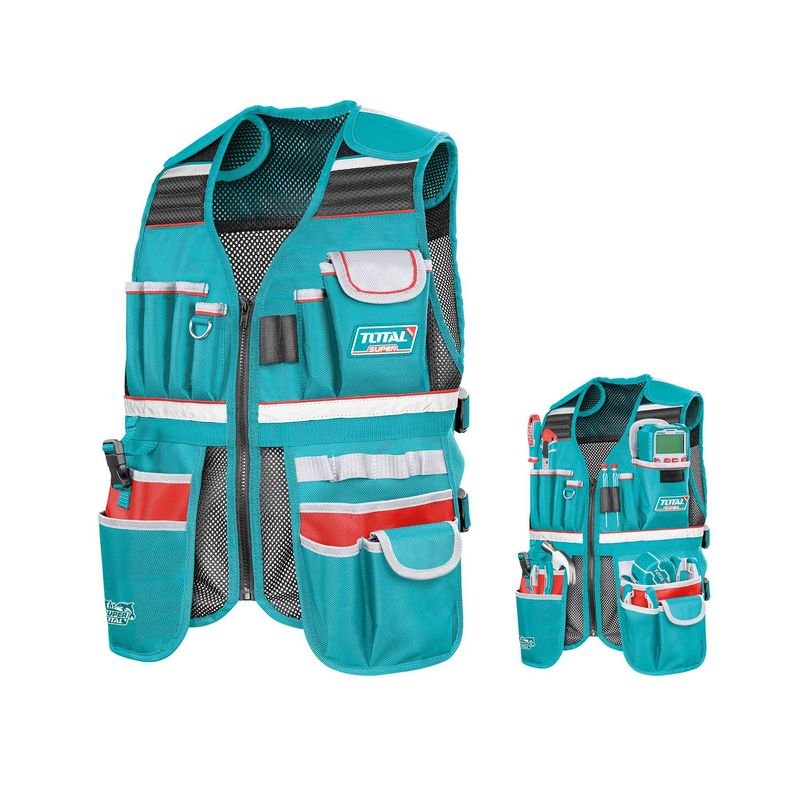 TOTAL - GILET PORTE OUTILS TOTAL - GILET PORTE OUTILS