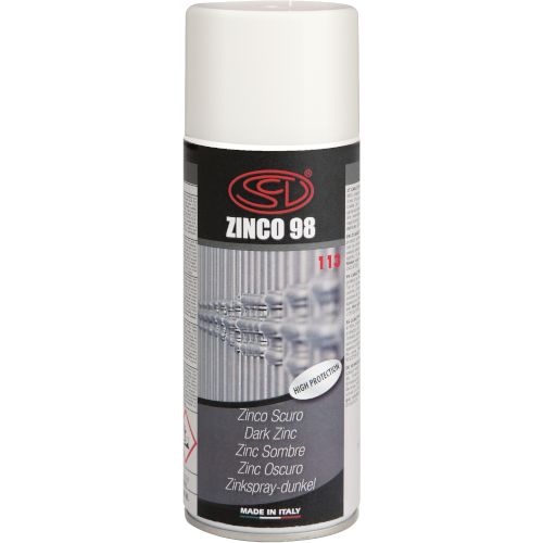 Spray galva zinc sombre 98%