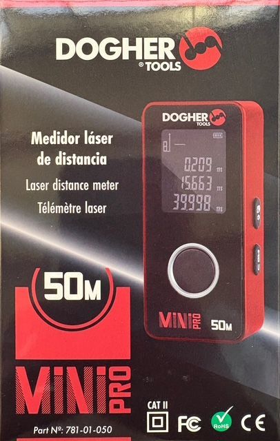 TÉLÉMÈTRE LASER 50m