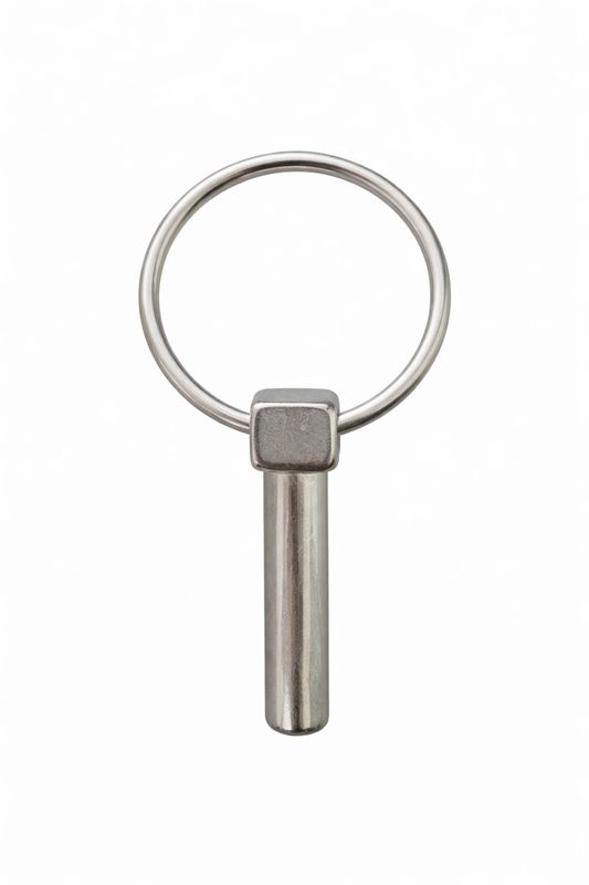 GOUPILLE FENDUE DE BLOCAGE À ANNEAU - INOX A4 - à l'unité